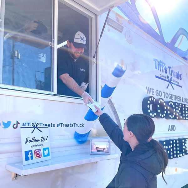 Rent the Treats Truck to blow your guests minds with full service and customizable options