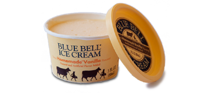Scoop of Vanilla Ice Cream